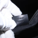GUCCI GG Implementation Shoulder Bag PVC Black Silver 201448 Auth BA14830-12