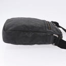 GUCCI GG Implementation Shoulder Bag PVC Black Silver 201448 Auth BA14830-3