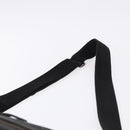 GUCCI GG Implementation Shoulder Bag PVC Black Silver 201448 Auth BA14830-14