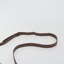 Burberrys Nova Check Shoulder Bag Canvas Beige Gold Tone Auth BA14831-8