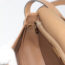 Christian Dior Honeycomb Shoulder Bag PVC Leather Black Gold Tone Auth BA14833-20