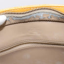 LOUIS VUITTON Monogram Vernis Houston Hand Bag Beige M91004 LV Auth BA14836-9