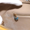 LOUIS VUITTON Monogram Vernis Houston Hand Bag Beige M91004 LV Auth BA14836-21