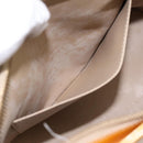 LOUIS VUITTON Monogram Vernis Houston Hand Bag Beige M91004 LV Auth BA14836-22