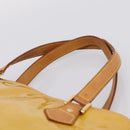 LOUIS VUITTON Monogram Vernis Houston Hand Bag Beige M91004 LV Auth BA14836-14