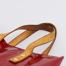 LOUIS VUITTON Monogram Vernis Reade PM Bag Pomme D'amour M91990 LV Auth BA14837-8