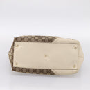 GUCCI GG Canvas Abbey Tote Bag Beige Gold Tone 169946 Auth BA14841-5