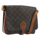 LOUIS VUITTON Monogram Cartouchiere GM Shoulder Bag M51252 LV Auth BA14845-1