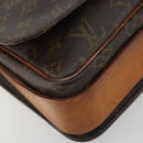 LOUIS VUITTON Monogram Cartouchiere GM Shoulder Bag M51252 LV Auth BA14845-13