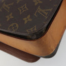 LOUIS VUITTON Monogram Cartouchiere GM Shoulder Bag M51252 LV Auth BA14845-15
