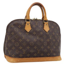 LOUIS VUITTON Monogram Alma Hand Bag M51130 LV Auth BA14847-1