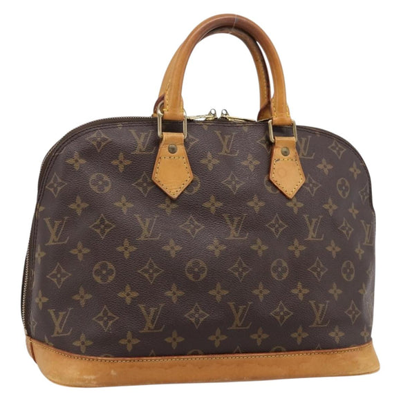 LOUIS VUITTON Monogram Alma Hand Bag M51130 LV Auth BA14847