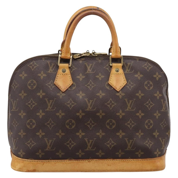 LOUIS VUITTON Monogram Alma Hand Bag M51130 LV Auth BA14847
