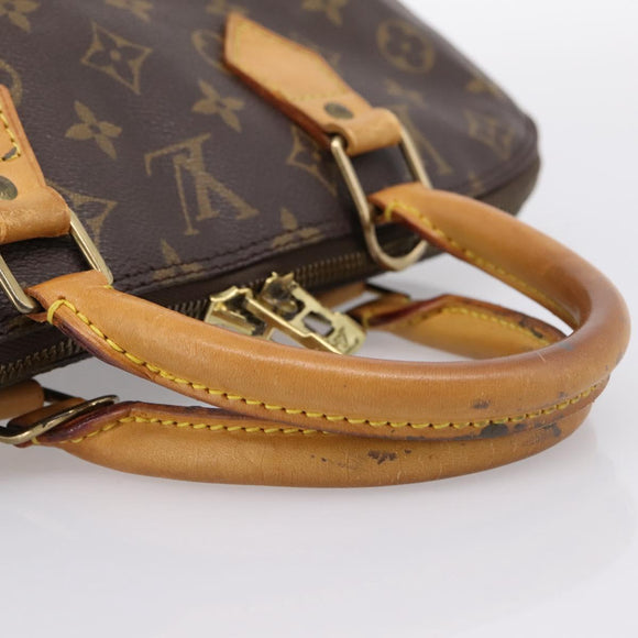 LOUIS VUITTON Monogram Alma Hand Bag M51130 LV Auth BA14847