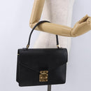 LOUIS VUITTON Epi Concorde Hand Bag Black M52132 LV Auth BA14848-29