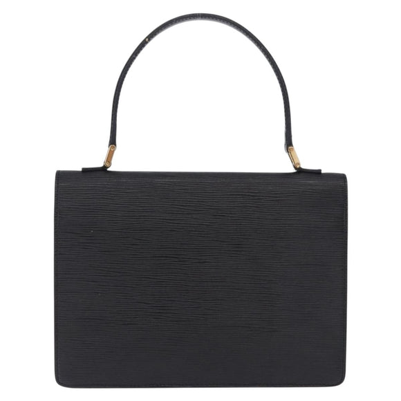 LOUIS VUITTON Epi Concorde Hand Bag Black M52132 LV Auth BA14848