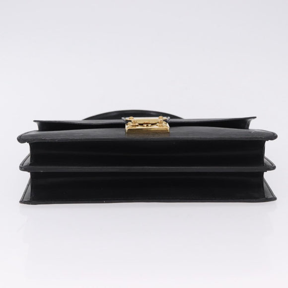 LOUIS VUITTON Epi Concorde Hand Bag Black M52132 LV Auth BA14848