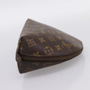 LOUIS VUITTON Monogram Trousse Demi Ronde Cosmetic Pouch M47520 LV Auth BA14851-4