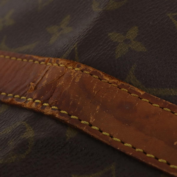LOUIS VUITTON Monogram Sac Souple 55 Boston Bag M41622 LV Auth BA14852