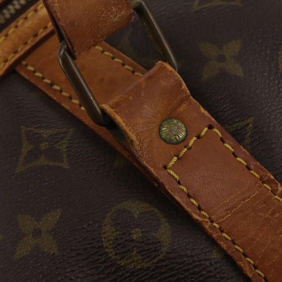 LOUIS VUITTON Monogram Sac Souple 55 Boston Bag M41622 LV Auth BA14852
