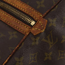 LOUIS VUITTON Monogram Sac Souple 55 Boston Bag M41622 LV Auth BA14852-19