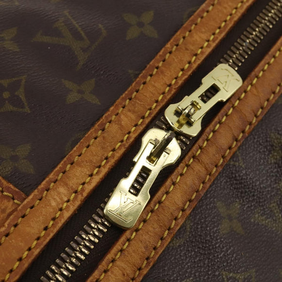 LOUIS VUITTON Monogram Sac Souple 55 Boston Bag M41622 LV Auth BA14852
