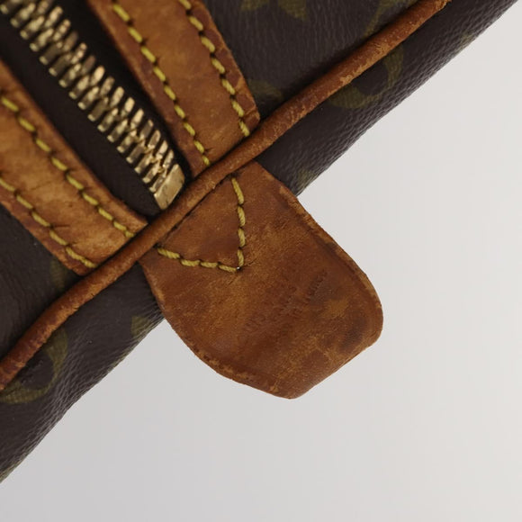 LOUIS VUITTON Monogram Sac Souple 55 Boston Bag M41622 LV Auth BA14852