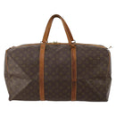LOUIS VUITTON Monogram Sac Souple 55 Boston Bag M41622 LV Auth BA14852-13