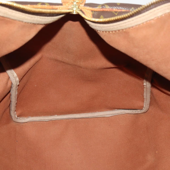 LOUIS VUITTON Monogram Sac Souple 55 Boston Bag M41622 LV Auth BA14852