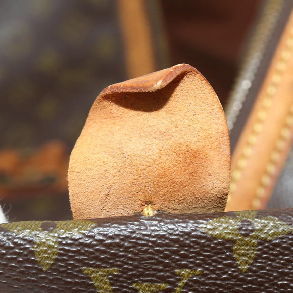 LOUIS VUITTON Monogram Sac Souple 55 Boston Bag M41622 LV Auth BA14852