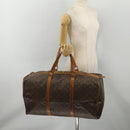 LOUIS VUITTON Monogram Sac Souple 55 Boston Bag M41622 LV Auth BA14852-24