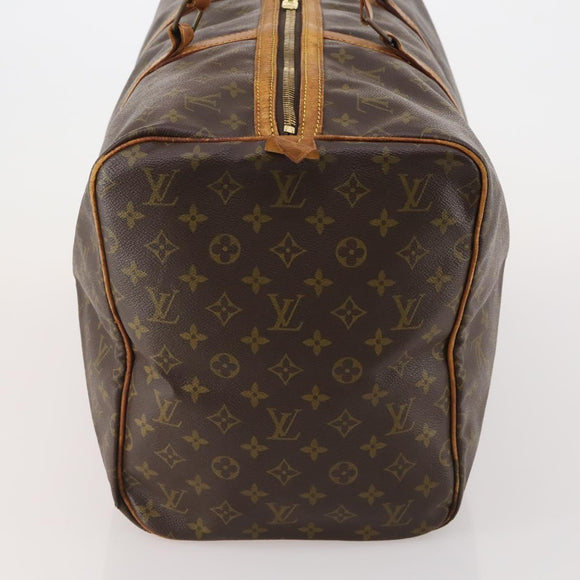 LOUIS VUITTON Monogram Sac Souple 55 Boston Bag M41622 LV Auth BA14852
