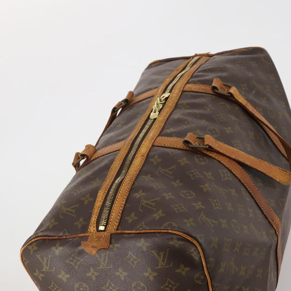 LOUIS VUITTON Monogram Sac Souple 55 Boston Bag M41622 LV Auth BA14852