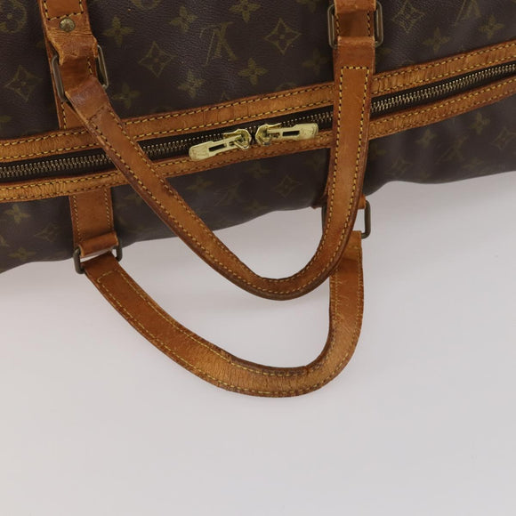 LOUIS VUITTON Monogram Sac Souple 55 Boston Bag M41622 LV Auth BA14852