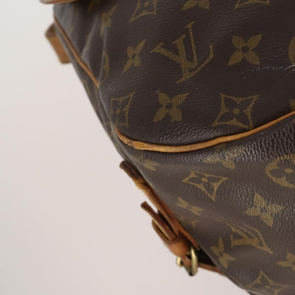 LOUIS VUITTON Monogram Saumur 35 Shoulder Bag M42254 LV Auth BA14853