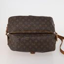 LOUIS VUITTON Monogram Saumur 35 Shoulder Bag M42254 LV Auth BA14853-5