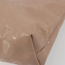 GUCCI GG Implementation Tote Bag PVC Leather Pink Gold Tone 211138 Auth BA14858-11
