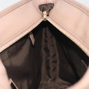 GUCCI GG Implementation Tote Bag PVC Leather Pink Gold Tone 211138 Auth BA14858-20