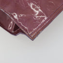 LOUIS VUITTON Monogram Vernis Stanton Hand Bag Viole M91079 LV Auth BA14859-16