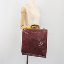 LOUIS VUITTON Monogram Vernis Stanton Hand Bag Viole M91079 LV Auth BA14859-24