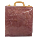 LOUIS VUITTON Monogram Vernis Stanton Hand Bag Viole M91079 LV Auth BA14859-2