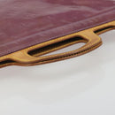 LOUIS VUITTON Monogram Vernis Stanton Hand Bag Viole M91079 LV Auth BA14859-7