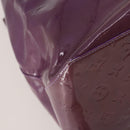 LOUIS VUITTON Monogram Vernis Reade GM Tote Bag Purple M91085 LV Auth BA14860-16