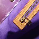 LOUIS VUITTON Monogram Vernis Reade GM Tote Bag Purple M91085 LV Auth BA14860-21