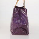 LOUIS VUITTON Monogram Vernis Reade GM Tote Bag Purple M91085 LV Auth BA14860-3