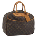 LOUIS VUITTON Monogram Deauville Hand Bag M47270 LV Auth BA14861-1