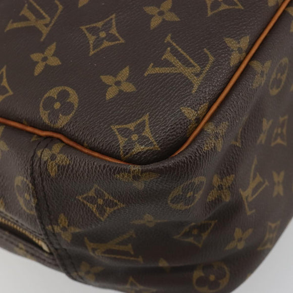 LOUIS VUITTON Monogram Deauville Hand Bag M47270 LV Auth BA14861