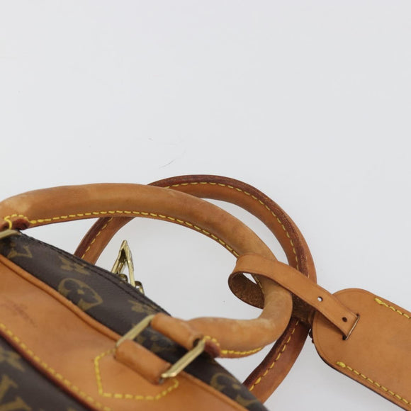 LOUIS VUITTON Monogram Deauville Hand Bag M47270 LV Auth BA14861