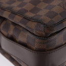 LOUIS VUITTON Damier Ebene Naviglio Shoulder Bag N45255 LV Auth BA14865-14
