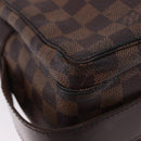 LOUIS VUITTON Damier Ebene Naviglio Shoulder Bag N45255 LV Auth BA14865-16